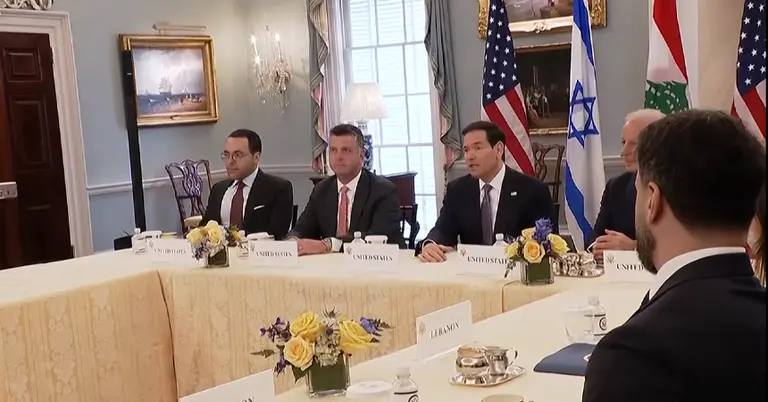 শান্তিচুক্তি নিয়ে লেবানন-ইসরাইল বৈঠক